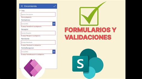 Power Apps Validaciones En Formularios Conectados A Listas De