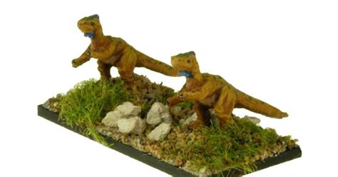 10mm Wargaming: 10mm Triassic Dinosaurs from Magister Militum