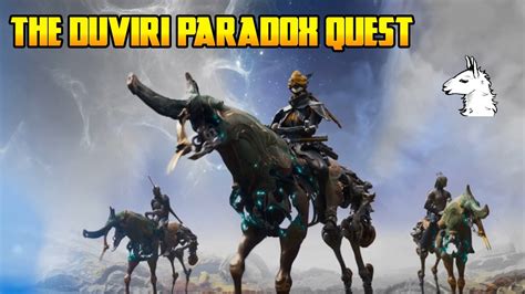 Let S Play Warframe Duviri Paradox Quest Part Youtube