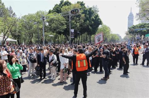 As Se Vivi El Simulacro Nacional En Cdmx Tras Sismo En Guerrero Y