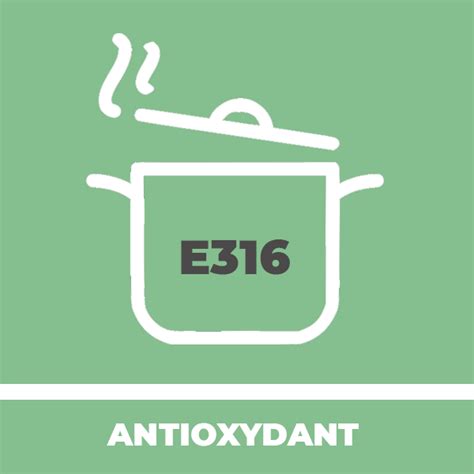 E316 (Erythorbate de sodium) - antioxydant - Additifs PNRPE