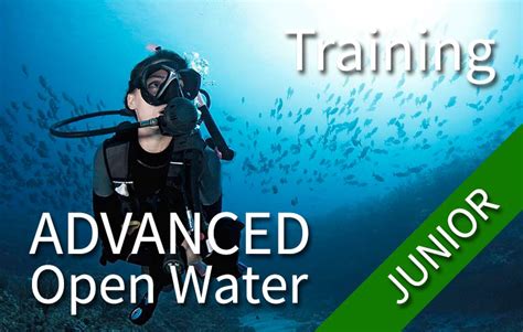 Junior Advanced Open Water Standard Scuba Diving Tioman Blue