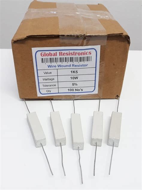 1k5 Wire Wound Resistor Axial At Rs 5 Piece In Pune ID 25600952962