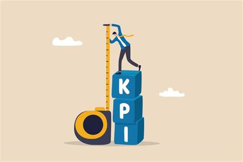 Kpi Key Performance Indicator Measurement To Evaluate Success Or Meet