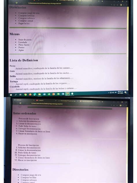 Practica 2 HTML | PDF 