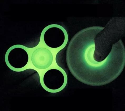 Fidget Spinner Neon Anti Estresse Fluorescente Giro Ansiedad