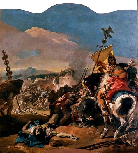 The Capture of Carthage 1725 29 Painting by Artistic Rifki - Fine Art ...