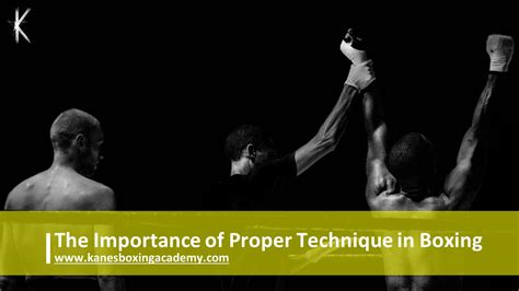 Ppt The Importance Of Proper Technique In Boxing Powerpoint