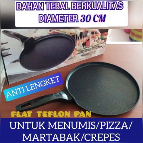 Jual Panci Teflon Wajan BBQ CREPE PIZZA Martabak GRILL PAN