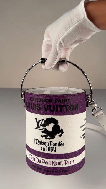 Therealreal On Instagram This Louis Vuitton Paint Can Bag Is A Very