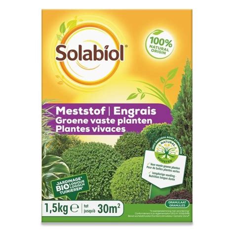 Solabiol Meststof Groene Vaste Planten 1 5 Kg Tuincentrum Coppelmans