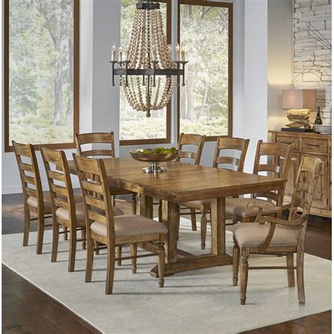 Laurel Foundry Modern Farmhouse Shaler Extendable Solid Wood Dining Set