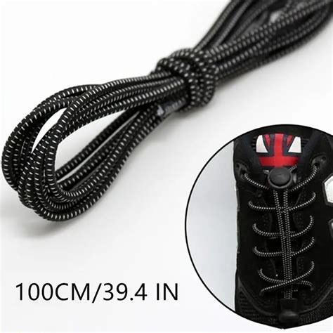 Sneaker Shoelaces Elastic No Tie Shoe Laces Stretching Lock Temu