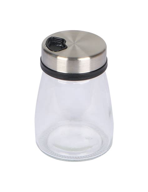 Salt And Pepper Dispenser Set Silver