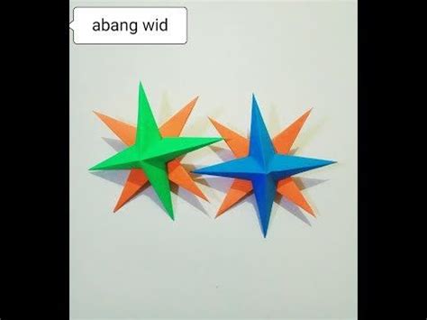 Cara Nak Membuat Origami Bintang Yang Mudah DaytonmcyGiles