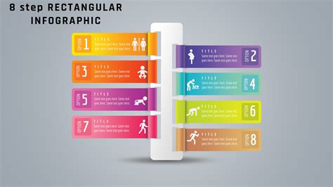 22 PowerPoint 8 Step Rectangular Infographic PowerUP With POWERPOINT