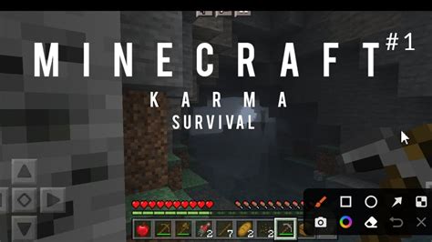 Minecraft Pe Karma Survival B L M Lg Nca Eyler Oldu Youtube