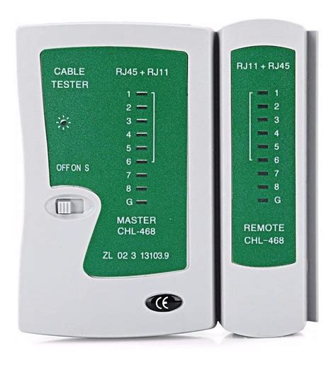 Lan Tester De Rj45 Y Rj11 Probador De Cable De Red Testeador Mercado