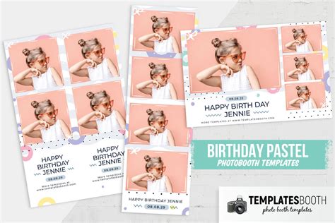 Birthday Photo Booth Templates Page Of Templatesbooth