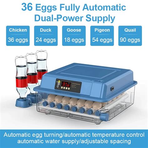 Automatic Egg Incubator For Eggs Hatching Brooder Farm Equipment