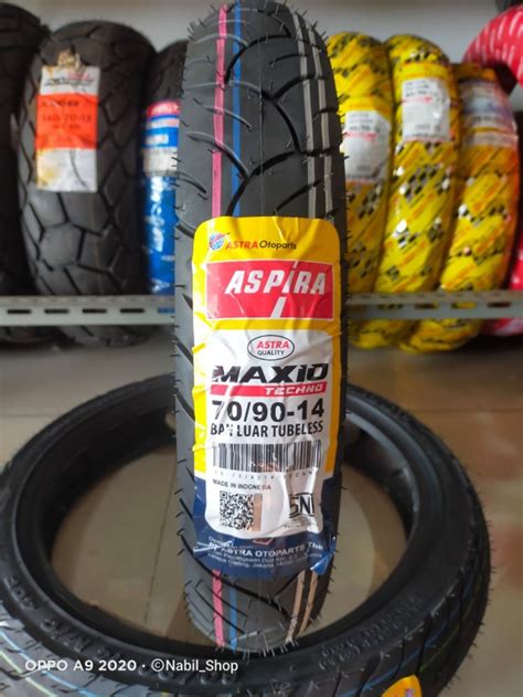 Ban TUBELESS ASLI ASTRA ASPIRA All Matic Ring 14 Mio Vario Beat Series