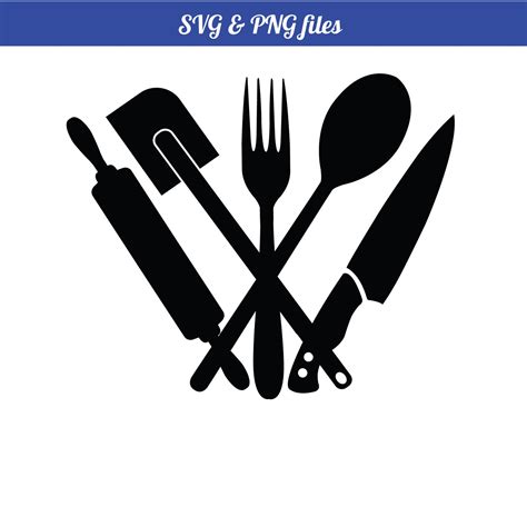 Kitchen Utensils Svg Baking Svg Baking Utensils Svg Etsy