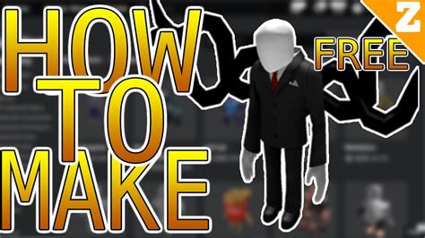 Avatar Trick How To Make A Slenderman Avatar For Free Roblox Youtube