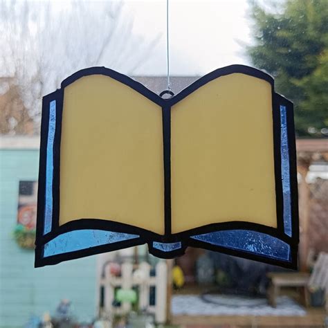 Stained Glass Book - Etsy