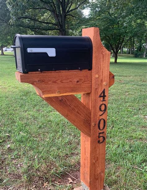 Replacement Timber Framed Mailbox Timber Frame Mailbox Post Front Yard