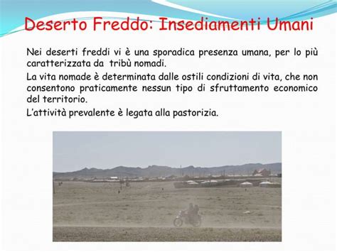 Deserti Freddi PPT