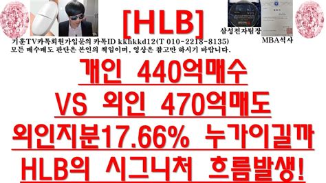 주식투자 Hlb진회장 Hlb테라 10만주매수임원들 Hlb테라 매수지속hlb테라 주가관리hlb간암 사실상승인 Hlb는