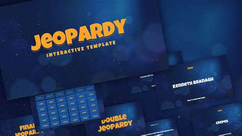 Free Interactive Jeopardy Template PowerPoint & Google Slides