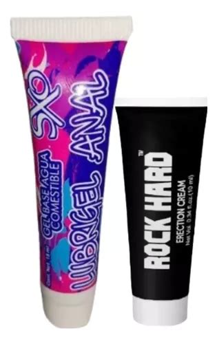Lubrigel Anal Sabor Uva Sxo Y Rock Hard Engrosador De Pene Mercadolibre