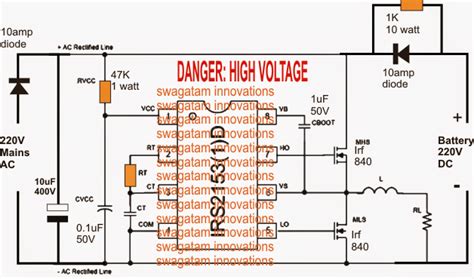 DC to AC Inverter Circuit