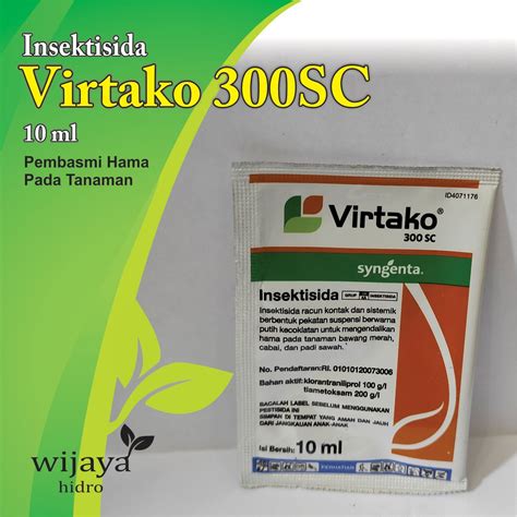 Jual Virtako Sc Insektisida Hama Padi Palawija Kemasan Ml