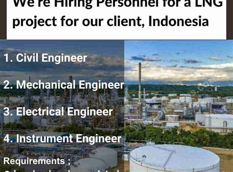 Oil And Gas Lng Project Jobs In Indonesia