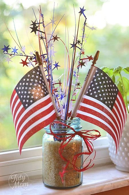 Patriotic Centerpiece Craft