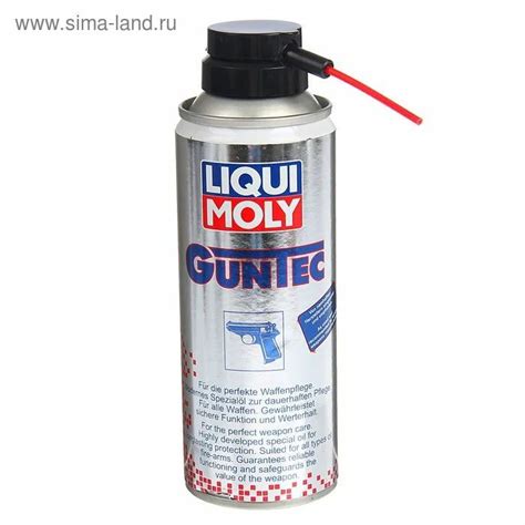 Guntec Liqui Moly Waffenpflege Spray 200 Ml спрей смазка для оружия купить с доставкой по