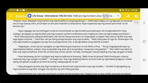 Exodus Chapter 1 1 22 Inapi Ng Mga Israelita Sa Egipto YouTube