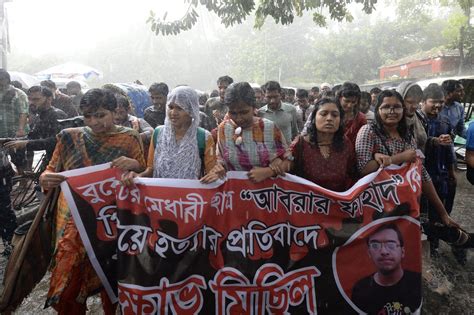 Death Of Water Activist Sparks Bangladesh Protests Countervortex