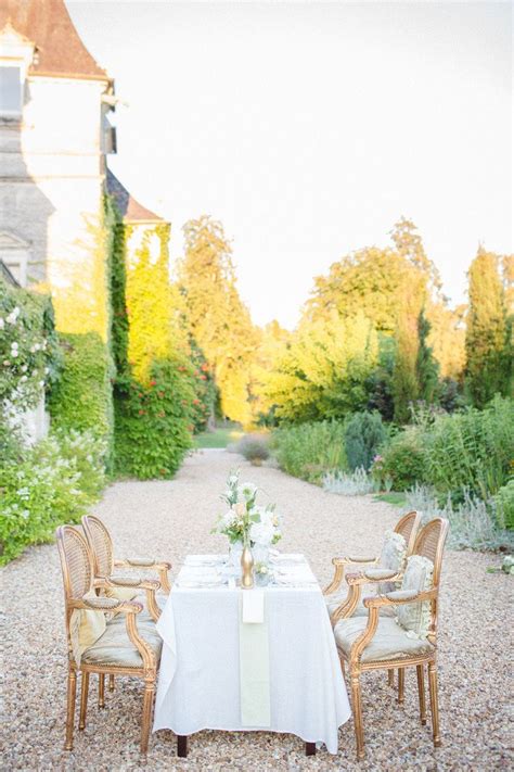 French Chateau Wedding Inspiration From Bubblerock French Chateau