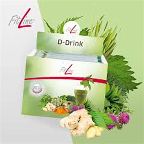 Fitline D Drink 14 Sachets Detox Liver Organ Organ Tubuh Germany