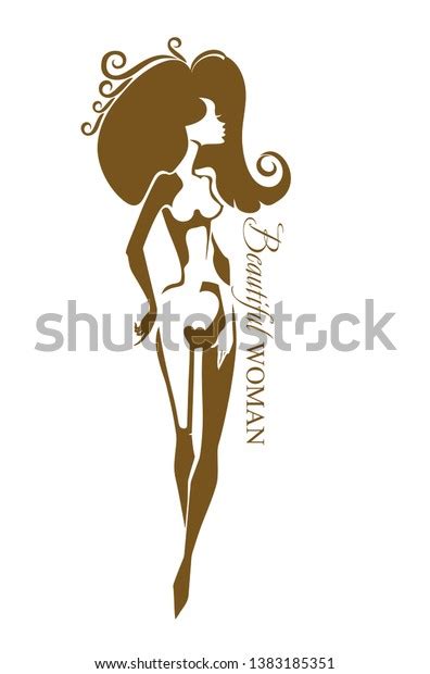Beautiful Woman Vector Female Nude Beauty Stock Vector Royalty Free