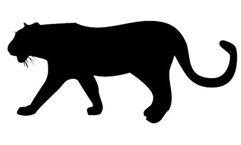 Tiger Silhouette Clip Art