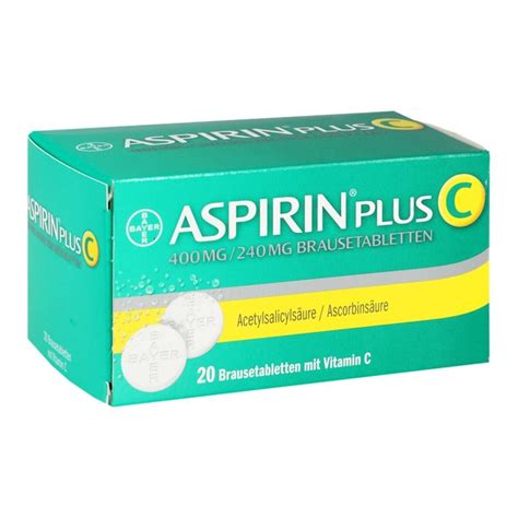 Aspirin Plus C Brausetabletten Schon Ab Eur Pzn