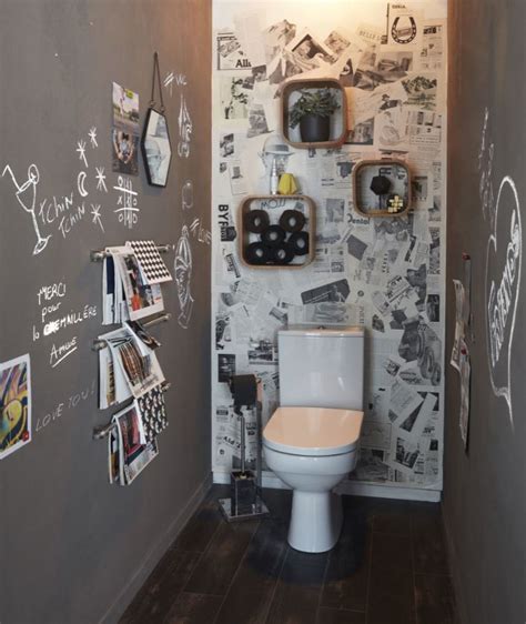 Déco des toilettes 30 idées inspirantes et tendance pour vos WC