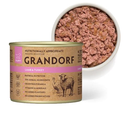 Grandorf Puppy Mokra Karma Bezzbożowa Dla Szczeniąt 70% mięsa ...