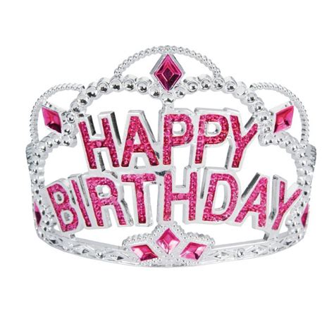 Happy Birthday Tiara Party At Lewis Elegant Party Supplies Plastic