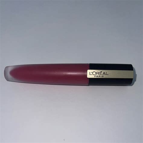 L Oreal Makeup Loreal Paris Rouge Signature Lightweight Matte Lip Stain 458 Admired Poshmark