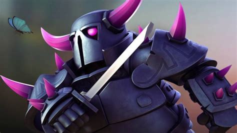 New Clash Of Clans Easter Egg PEKKA Chases Butterflies YouTube